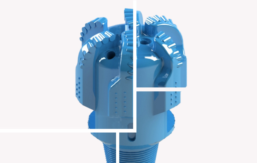 اجرای بیت دره PDC فولادی